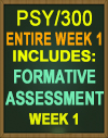 PSY/300 WK1 Formative Assessment